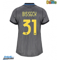 Inter Milan Yann Bisseck #31 Tredjedrakt Dame 2026-27 Kortermet
